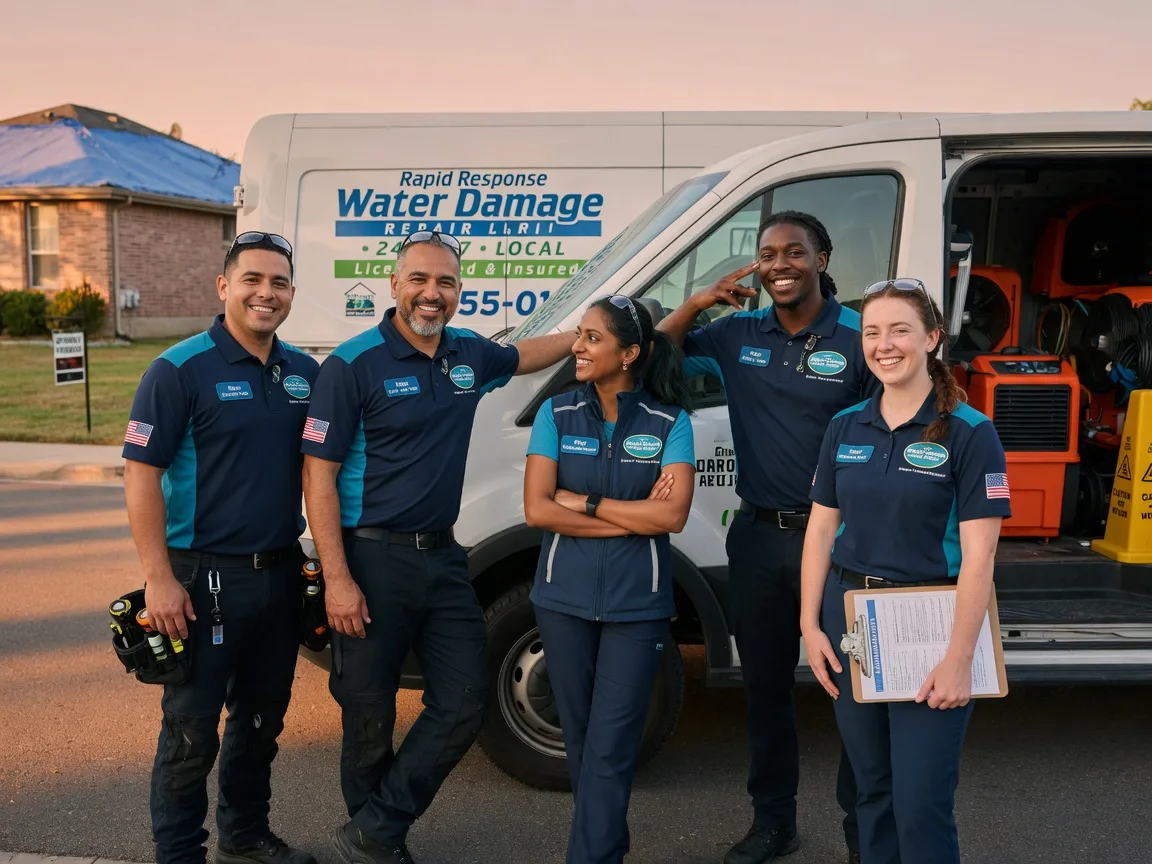 Water Damage Restoration company in Ennis, TX
