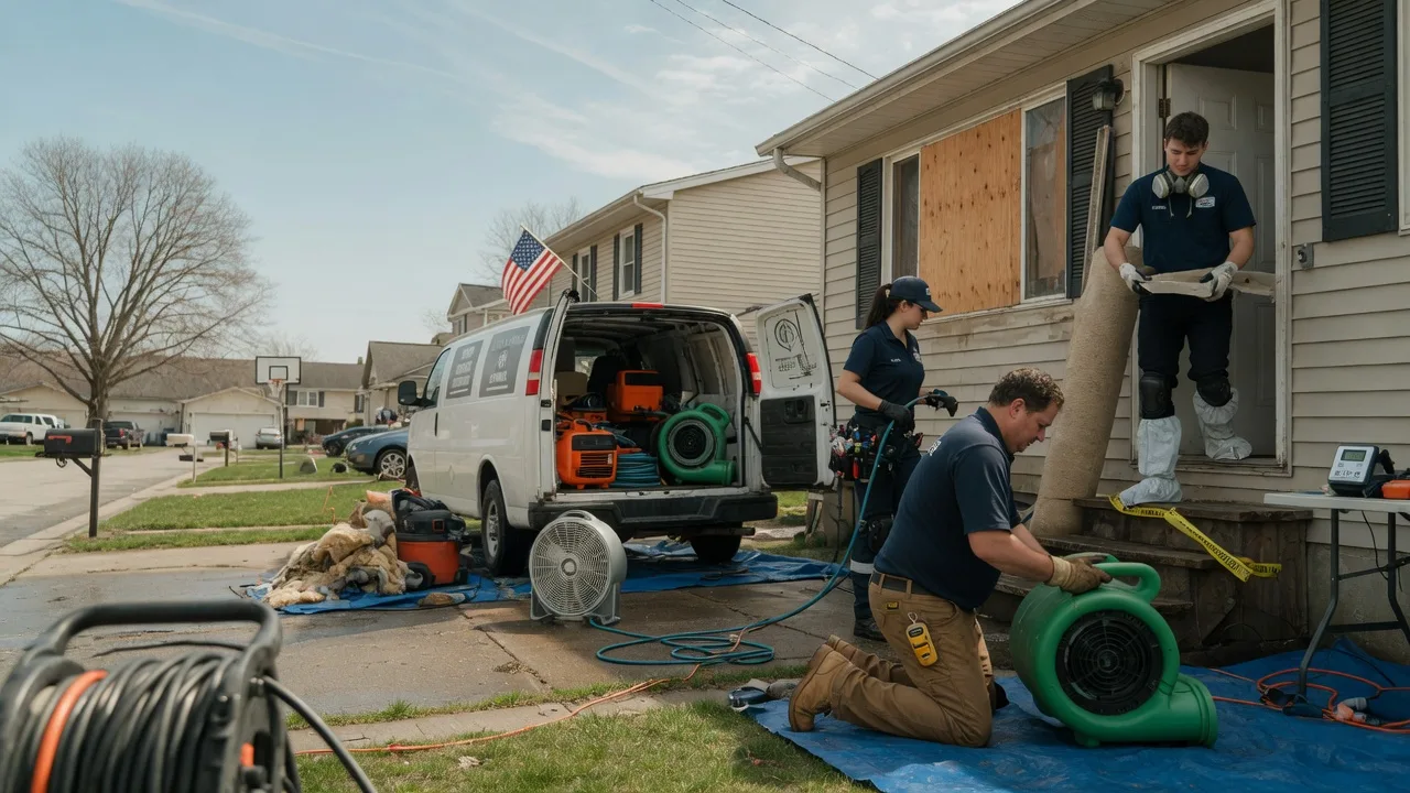 Water Damage Restoration in Ennis, TX near me